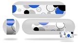 Decal Style Wrap Skin works with Beats Pill Plus Speaker Lots of Dots Blue on White Skin Only (BEATS PILL NOT INCLUDED)
