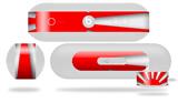 Decal Style Wrap Skin works with Beats Pill Plus Speaker Rising Sun Japanese Flag Red Skin Only (BEATS PILL NOT INCLUDED)