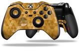 Triangle Mosaic Orange - Decal Style Skin fits Microsoft XBOX One ELITE Wireless Controller (CONTROLLER NOT INCLUDED)