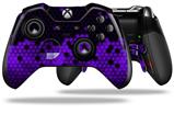 HEX Purple - Decal Style Skin fits Microsoft XBOX One ELITE Wireless Controller (CONTROLLER NOT INCLUDED)