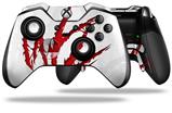 WraptorSkinz WZ on White - Decal Style Skin fits Microsoft XBOX One ELITE Wireless Controller (CONTROLLER NOT INCLUDED)