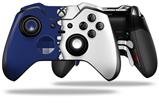 Ripped Colors Blue White - Decal Style Skin fits Microsoft XBOX One ELITE Wireless Controller (CONTROLLER NOT INCLUDED)