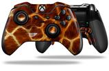 Fractal Fur Giraffe - Decal Style Skin fits Microsoft XBOX One ELITE Wireless Controller (CONTROLLER NOT INCLUDED)