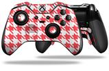 Houndstooth Coral - Decal Style Skin fits Microsoft XBOX One ELITE Wireless Controller (CONTROLLER NOT INCLUDED)