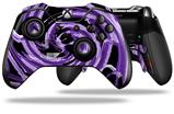 Alecias Swirl 02 Purple - Decal Style Skin fits Microsoft XBOX One ELITE Wireless Controller (CONTROLLER NOT INCLUDED)