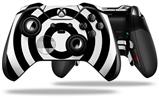 Bullseye Black and White - Decal Style Skin fits Microsoft XBOX One ELITE Wireless Controller (CONTROLLER NOT INCLUDED)