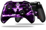 Radioactive Purple - Decal Style Skin fits Microsoft XBOX One ELITE Wireless Controller (CONTROLLER NOT INCLUDED)