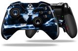 Radioactive Blue - Decal Style Skin fits Microsoft XBOX One ELITE Wireless Controller (CONTROLLER NOT INCLUDED)