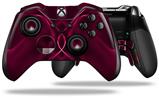Abstract 01 Pink - Decal Style Skin fits Microsoft XBOX One ELITE Wireless Controller (CONTROLLER NOT INCLUDED)
