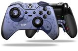 Feminine Yin Yang Blue - Decal Style Skin fits Microsoft XBOX One ELITE Wireless Controller (CONTROLLER NOT INCLUDED)
