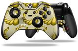 Petals Yellow - Decal Style Skin fits Microsoft XBOX One ELITE Wireless Controller (CONTROLLER NOT INCLUDED)