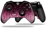 Fire Pink - Decal Style Skin fits Microsoft XBOX One ELITE Wireless Controller (CONTROLLER NOT INCLUDED)