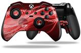 Mystic Vortex Red - Decal Style Skin fits Microsoft XBOX One ELITE Wireless Controller (CONTROLLER NOT INCLUDED)
