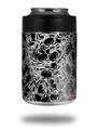 Skin Decal Wrap for Yeti Colster, Ozark Trail and RTIC Can Coolers - Scattered Skulls Black (COOLER NOT INCLUDED)
