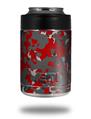 Skin Decal Wrap for Yeti Colster, Ozark Trail and RTIC Can Coolers - WraptorCamo Old School Camouflage Camo Red (COOLER NOT INCLUDED)