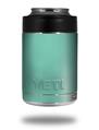 Skin Decal Wrap for Yeti Colster, Ozark Trail and RTIC Can Coolers - Solids Collection Seafoam Green (COOLER NOT INCLUDED)