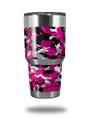 Skin Decal Wrap for Yeti Tumbler Rambler 30 oz WraptorCamo Digital Camo Hot Pink (TUMBLER NOT INCLUDED)