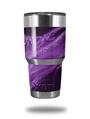 Skin Decal Wrap for Yeti Tumbler Rambler 30 oz Mystic Vortex Purple (TUMBLER NOT INCLUDED)
