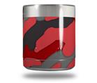 Skin Decal Wrap for Yeti Rambler Lowball - Camouflage Red (CUP NOT INCLUDED)