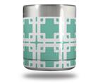 Skin Decal Wrap for Yeti Rambler Lowball - Boxed Seafoam Green (CUP NOT INCLUDED)