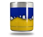 Skin Decal Wrap for Yeti Rambler Lowball - Ripped Colors Blue Yellow (CUP NOT INCLUDED)