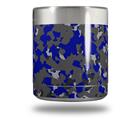 Skin Decal Wrap for Yeti Rambler Lowball - WraptorCamo Old School Camouflage Camo Blue Royal (CUP NOT INCLUDED)