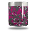 Skin Decal Wrap for Yeti Rambler Lowball - WraptorCamo Old School Camouflage Camo Fuschia Hot Pink (CUP NOT INCLUDED)