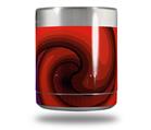 Skin Decal Wrap for Yeti Rambler Lowball - Alecias Swirl 01 Red (CUP NOT INCLUDED)