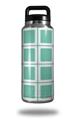Skin Decal Wrap for Yeti Rambler Bottle 36oz Squared Seafoam Green (YETI NOT INCLUDED)