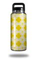 Skin Decal Wrap for Yeti Rambler Bottle 36oz Boxed Yellow (YETI NOT INCLUDED)