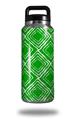 Skin Decal Wrap for Yeti Rambler Bottle 36oz Wavey Green (YETI NOT INCLUDED)
