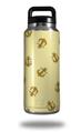 Skin Decal Wrap for Yeti Rambler Bottle 36oz Anchors Away Yellow Sunshine (YETI NOT INCLUDED)
