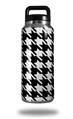 Skin Decal Wrap for Yeti Rambler Bottle 36oz Houndstooth White (YETI NOT INCLUDED)
