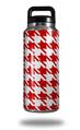 Skin Decal Wrap for Yeti Rambler Bottle 36oz Houndstooth Red (YETI NOT INCLUDED)