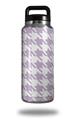 Skin Decal Wrap for Yeti Rambler Bottle 36oz Houndstooth Lavender (YETI NOT INCLUDED)