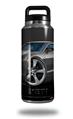 Skin Decal Wrap for Yeti Rambler Bottle 36oz 2010 Camaro RS Gray (YETI NOT INCLUDED)