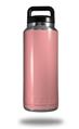 Skin Decal Wrap for Yeti Rambler Bottle 36oz Solids Collection Pink (YETI NOT INCLUDED)