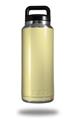 Skin Decal Wrap for Yeti Rambler Bottle 36oz Solids Collection Yellow Sunshine (YETI NOT INCLUDED)