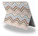 Decal Style Vinyl Skin for Microsoft Surface Pro 4 - Zig Zag Colors 03 -  (SURFACE NOT INCLUDED)