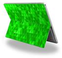 Decal Style Vinyl Skin for Microsoft Surface Pro 4 - Triangle Mosaic Green -  (SURFACE NOT INCLUDED)