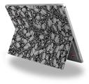 Decal Style Vinyl Skin for Microsoft Surface Pro 4 - Scattered Skulls Gray -  (SURFACE NOT INCLUDED)