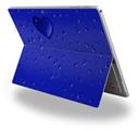 Decal Style Vinyl Skin for Microsoft Surface Pro 4 - Raining Blue -  (SURFACE NOT INCLUDED)