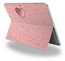 Decal Style Vinyl Skin for Microsoft Surface Pro 4 - Raining Pink -  (SURFACE NOT INCLUDED)