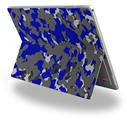 Decal Style Vinyl Skin for Microsoft Surface Pro 4 - WraptorCamo Old School Camouflage Camo Blue Royal -  (SURFACE NOT INCLUDED)