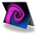 Decal Style Vinyl Skin for Microsoft Surface Pro 4 - Alecias Swirl 01 Purple -  (SURFACE NOT INCLUDED)