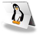 Decal Style Vinyl Skin for Microsoft Surface Pro 4 - Penguins on White -  (SURFACE NOT INCLUDED)