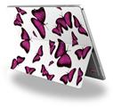 Decal Style Vinyl Skin for Microsoft Surface Pro 4 - Butterflies Purple -  (SURFACE NOT INCLUDED)