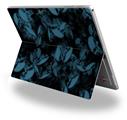 Decal Style Vinyl Skin for Microsoft Surface Pro 4 - Skulls Confetti Blue -  (SURFACE NOT INCLUDED)