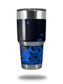 WraptorSkinz Skin Wrap compatible with RTIC 30oz ORIGINAL 2017 AND OLDER Tumblers HEX Blue (TUMBLER NOT INCLUDED)