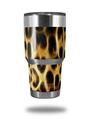 WraptorSkinz Skin Wrap compatible with RTIC 30oz ORIGINAL 2017 AND OLDER Tumblers Fractal Fur Leopard (TUMBLER NOT INCLUDED)